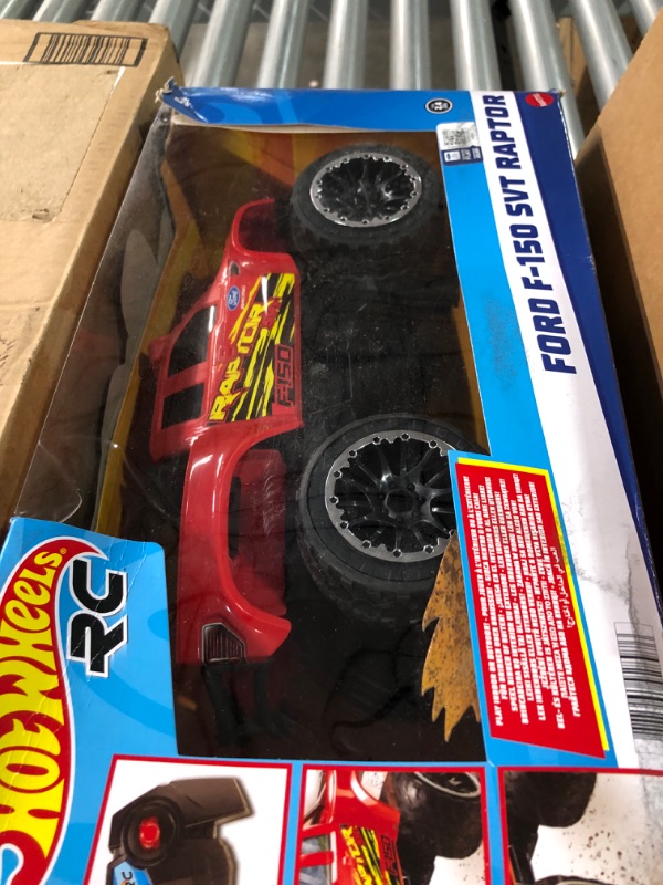 Photo 4 of ?Hot Wheels Remote Control Truck, Red Ford F-150