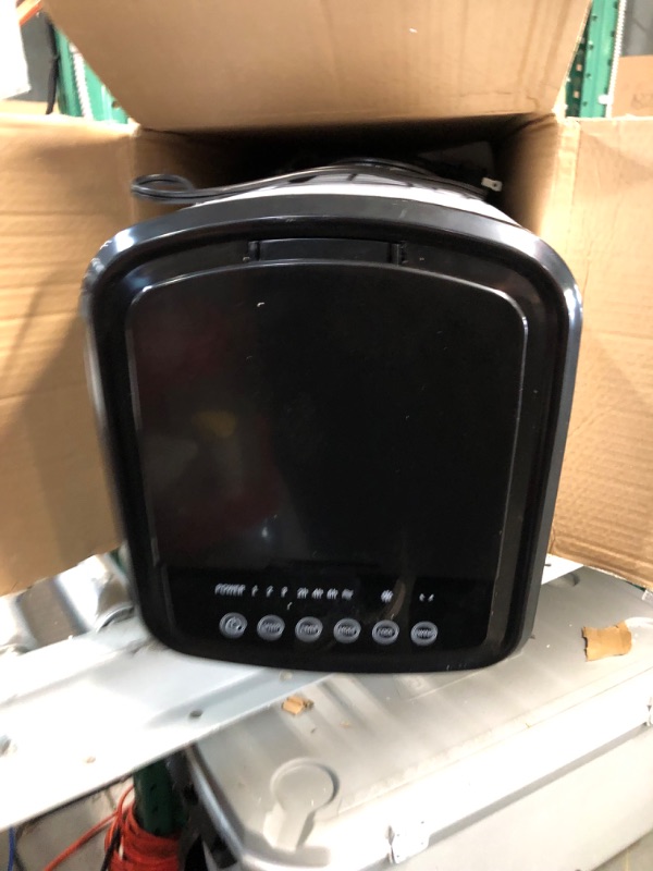 Photo 1 of TEMEIKE Portable Air Conditioner, 3-IN-1 Evaporative Air Cooler Windowless, 4 Modes & 3 Speeds Personal Swamp Cooler w/Humidifier, Remote & 12H Timer, Evaporative Cooler for Room Home(TF01-Black)