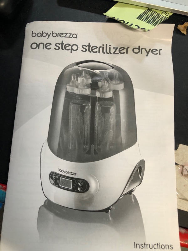 Photo 2 of Baby Brezza Baby Bottle Sterilizer and Dryer Machine – Electric Steam Sterilization - Universal 