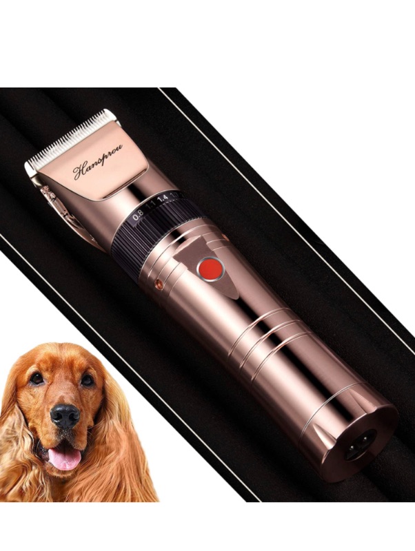 Photo 1 of Hansprou Upgraded Dog Shaver Clippers Rechargeable Dog Clipper for Thick Heavy Coats 