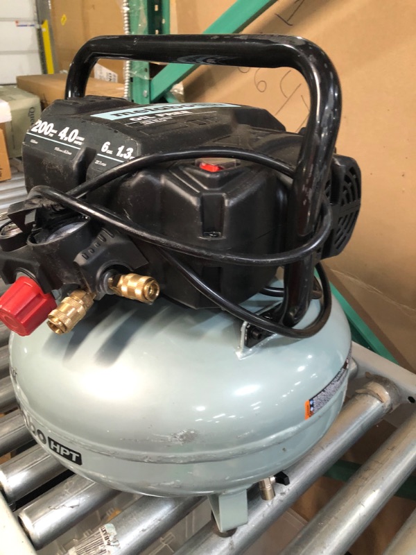 Photo 3 of Metabo HPT Air Compressor | THE TANK™ | 200 PSI | 6 Gallon | Pancake | EC914S