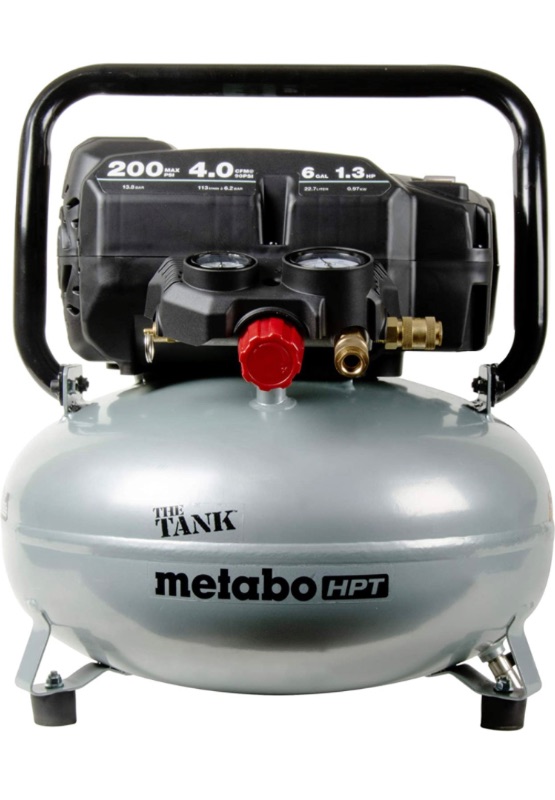 Photo 1 of Metabo HPT Air Compressor | THE TANK™ | 200 PSI | 6 Gallon | Pancake | EC914S