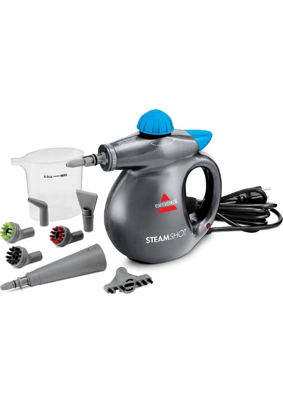 Photo 1 of Bissell SteamShot Hard Surface Steam Cleaner with Natural Sanitization, Multi-Surface Tools Included 