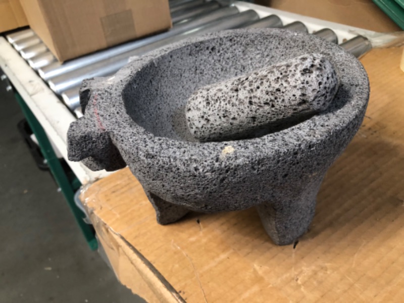 Photo 2 of [stock img similar] Mortar and Pestle Stone Grinding Bowl