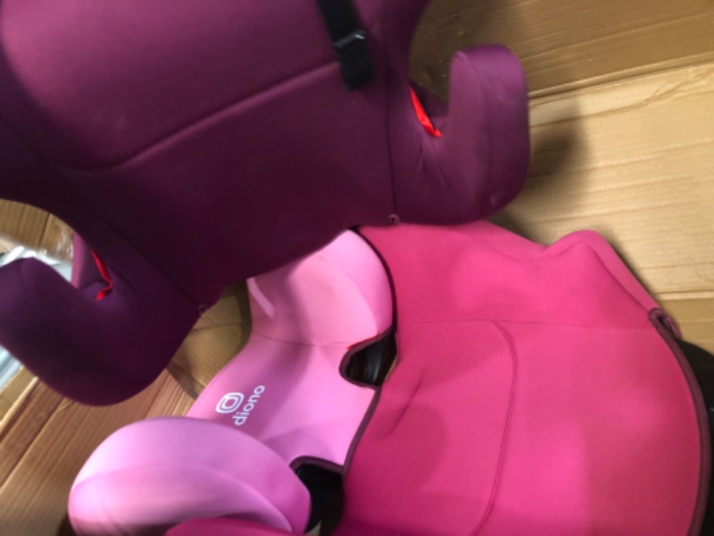 Photo 2 of Diono Cambria 2 XL 2022, Dual Latch Connectors, 2-in-1 Belt Positioning Booster Seat Pink