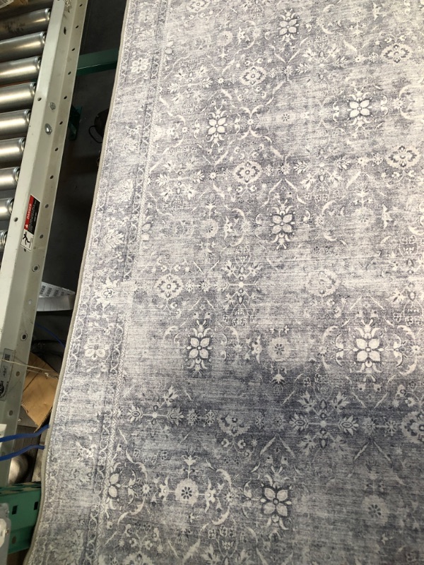 Photo 4 of  *USED* ReaLife Machine Washable Rug -Silver Ivory 2.6" X 8"