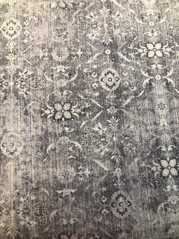 Photo 2 of  *USED* ReaLife Machine Washable Rug -Silver Ivory 2.6" X 8"