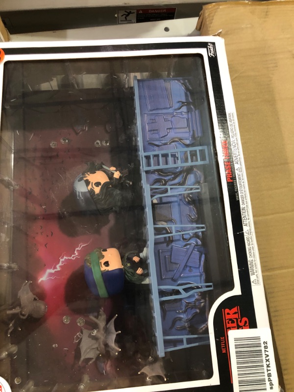 Photo 2 of **SEE NOTES**
Funko POP! Moments Deluxe: Stranger Things - Dustin/Eddie/Demobats Phase Three