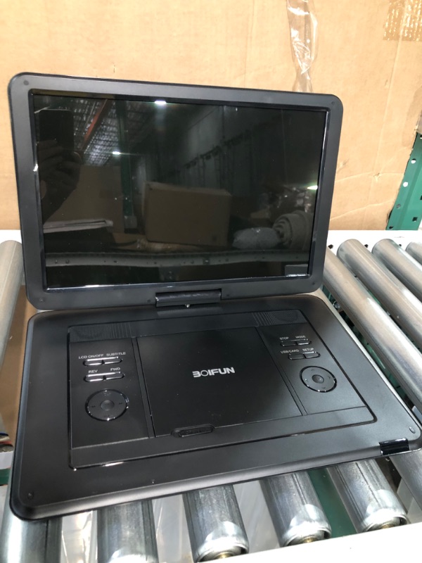 Photo 1 of 17.5" Portable DVD Player with 15.6" Large HD Screen, 6 Hours Rechargeable Battery
