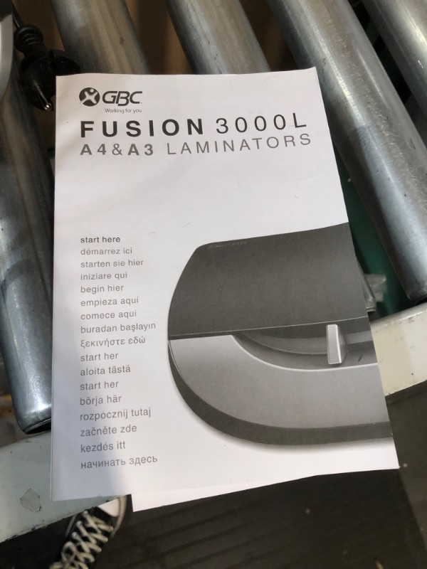 Photo 3 of GBC Fusion 3000L A3 LAM Black 4400749