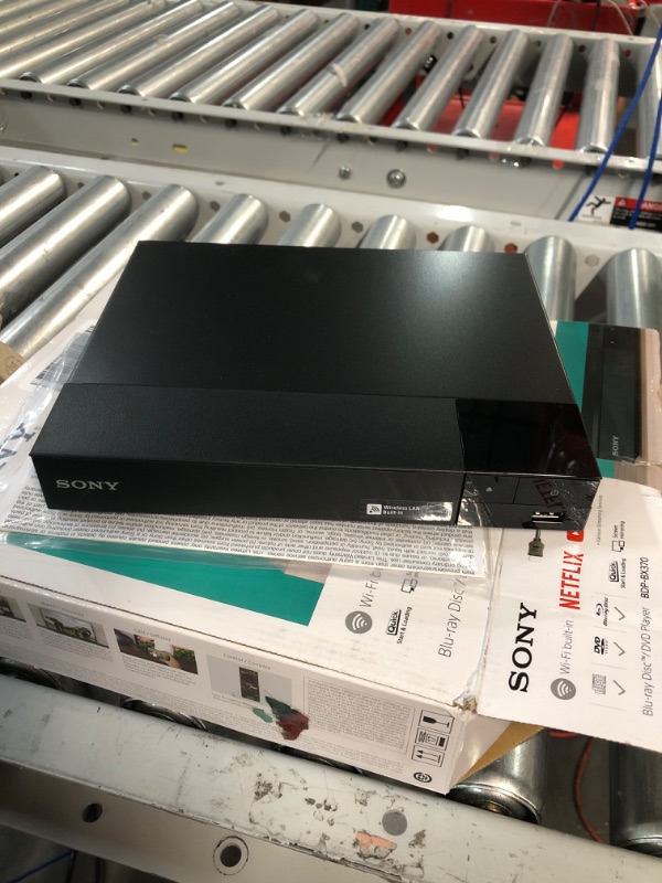 Photo 3 of Sony BDP-BX370 Blu-ray Disc Player with built-in Wi-Fi and HDMI cable PLAYER W/ HDMI CABLE