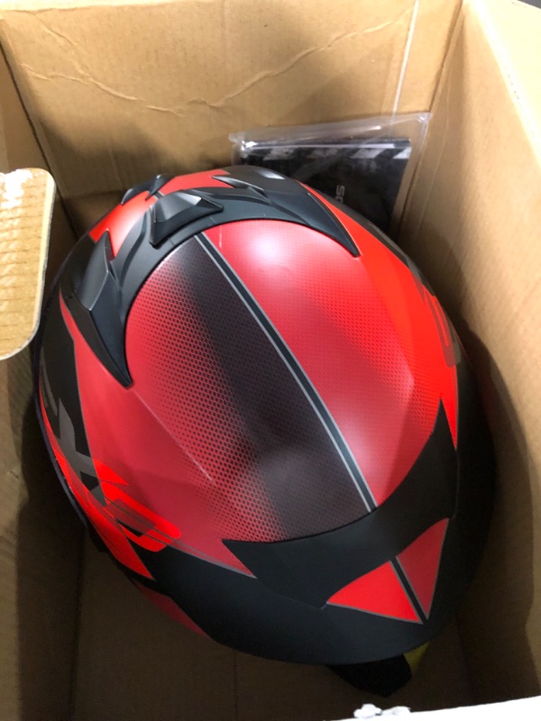 Photo 2 of ScorpionEXO EXO-T520 Factor Helmet (Red - Large) Large Red