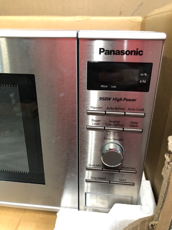 Photo 3 of **MISSING ACCESSORIES / INNER TABLE PIECE**
Panasonic Microwave Oven NN-SD372S Stainless Steel 
