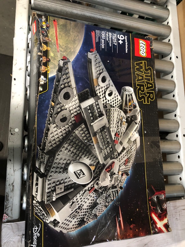 Photo 4 of *USED* LEGO Star Wars Millennium Falcon 75257 Building Toy Set for Kids, Boys, and Girls Ages 9+ (1353 Pieces)