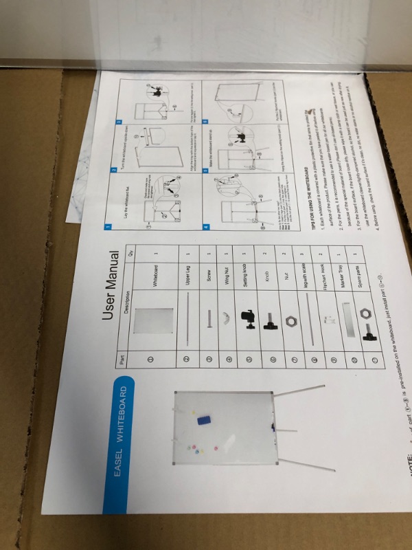 Photo 5 of Easel Whiteboard - 