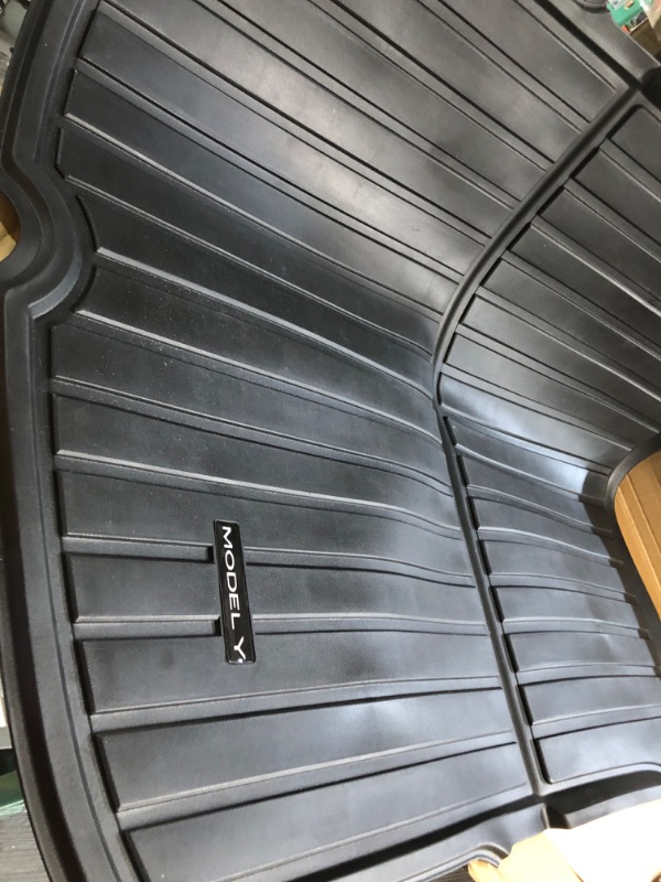 Photo 3 of  Material Tesla Model Y Trunk Mat Model Y Full Cover 2020 2021 2022(Trunk Mat) trunk mats