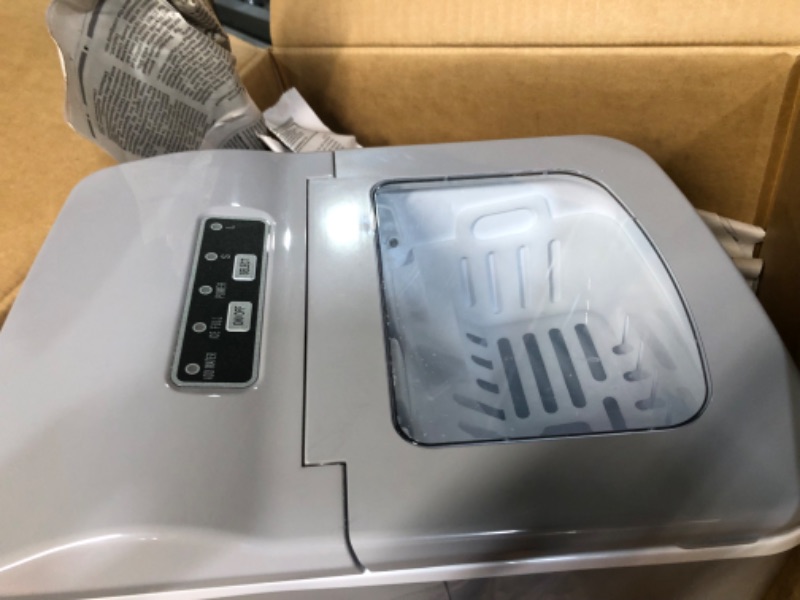 Photo 8 of **PARTS ONLY**
AGLUCKY Countertop Ice Maker Machine, Portable Ice Makers Countertop, Make 26 lbs ice in 24 hrs