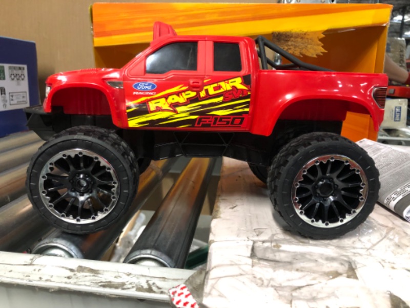 Photo 2 of ?Hot Wheels Remote Control Truck, Remote Control, Large Wheels 