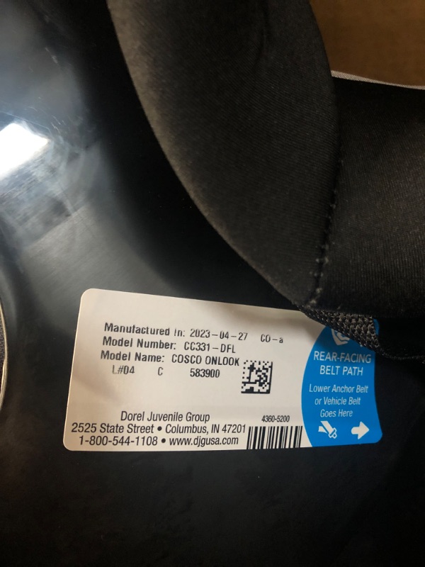 Photo 3 of Cosco Onlook 2-in-1 Convertible Car Seat