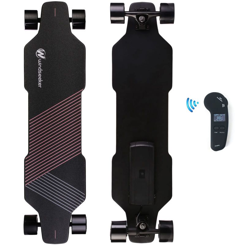 Photo 1 of *PARTS ONLY**(SEE NOTES) Electric Skateboard, Electric Skateboard With Remote Control For Beginners