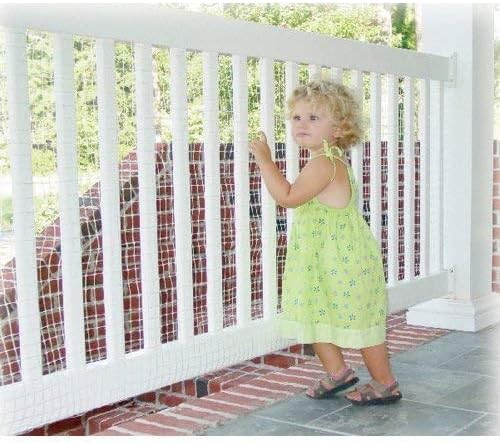 Photo 2 of 
KidKusion Deck Guard | Made in USA | 16' L x 38" H | Clear | Safety Net | Child Safety; Pet Safety