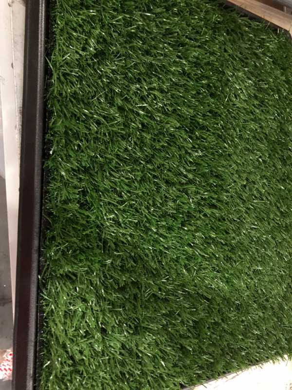 Photo 3 of 
TREETONE Artificial Grass Door Mat, Perfect for Entryway, Dog Realistic Grass Mats measure 16 x 20