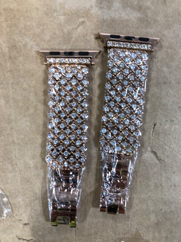 Photo 1 of Rose Gold Apple Watch Band