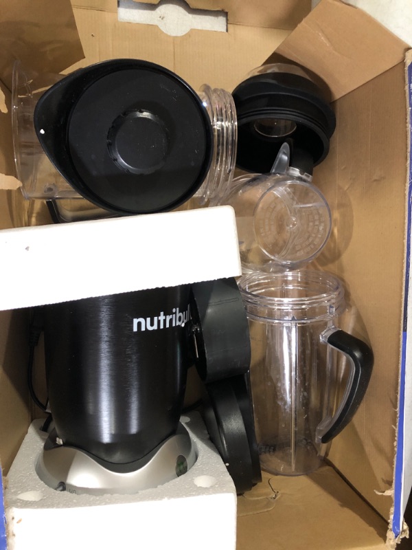 Photo 2 of **PARTS ONLY DOESN'T SEAL**
NutriBullet Rx N17-1001 Blender, Black