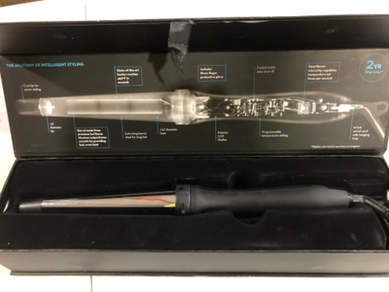 Photo 2 of *FOR PARTS ONLY* Paul Mitchell Neuro Titanium Clipless Curling Iron Wand