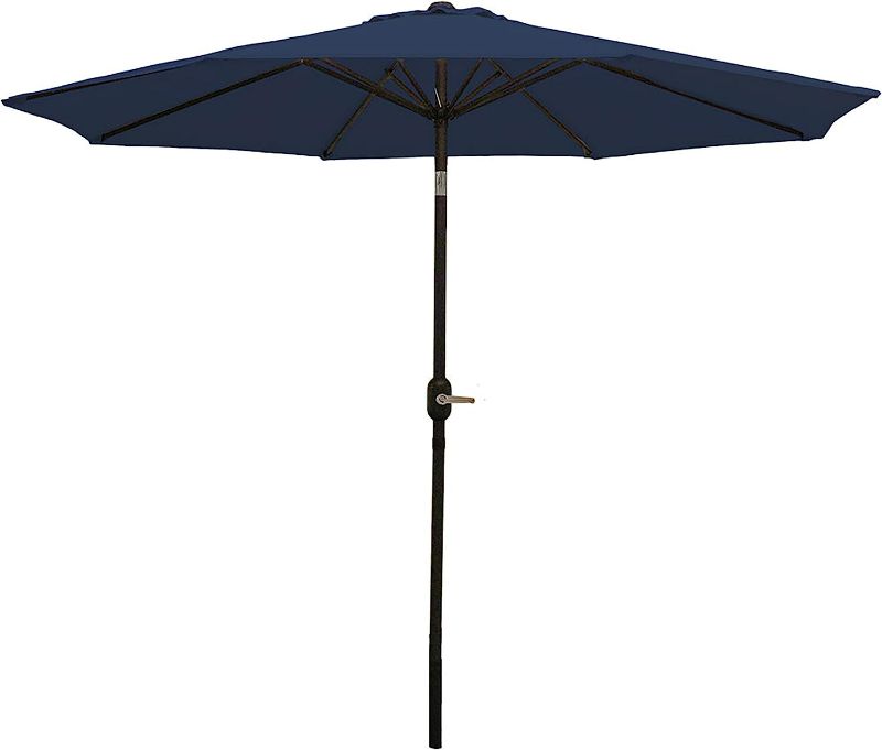 Photo 1 of Abba Patio Patio Umbrella Navy Blue 9ft
