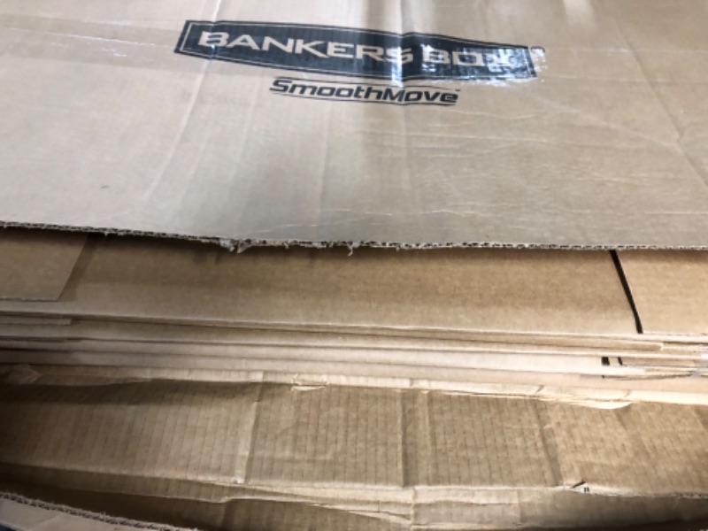 Photo 2 of Bankers Box  Large 24.38”L x 24.38”W x 40.25”H, 3 Pack