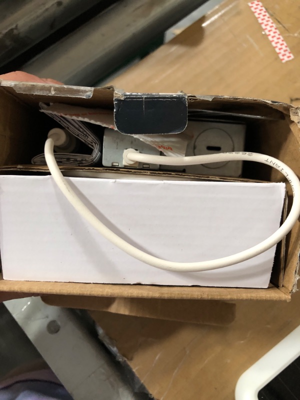 Photo 1 of HALO 4 inch Recessed LED Ceiling & Shower Disc Light – Canless Ultra Thin Downlight – 5CCT Selectable- White White - 1 Pack 4 inch Light