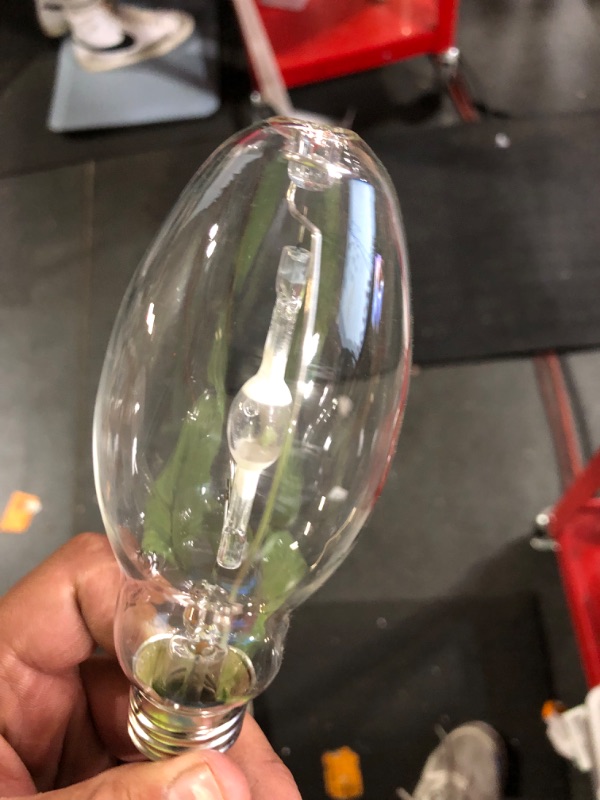 Photo 3 of 100-Watt ED17 Shape Clear Metal Halide High Intensity Discharge E26 Medium Base HID Light Bulb (1-Bulb)