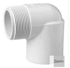 Photo 1 of 1/2" Sch 40 PVC 90 Street Elbow - Mipt x Soc 410-005 pack of 9