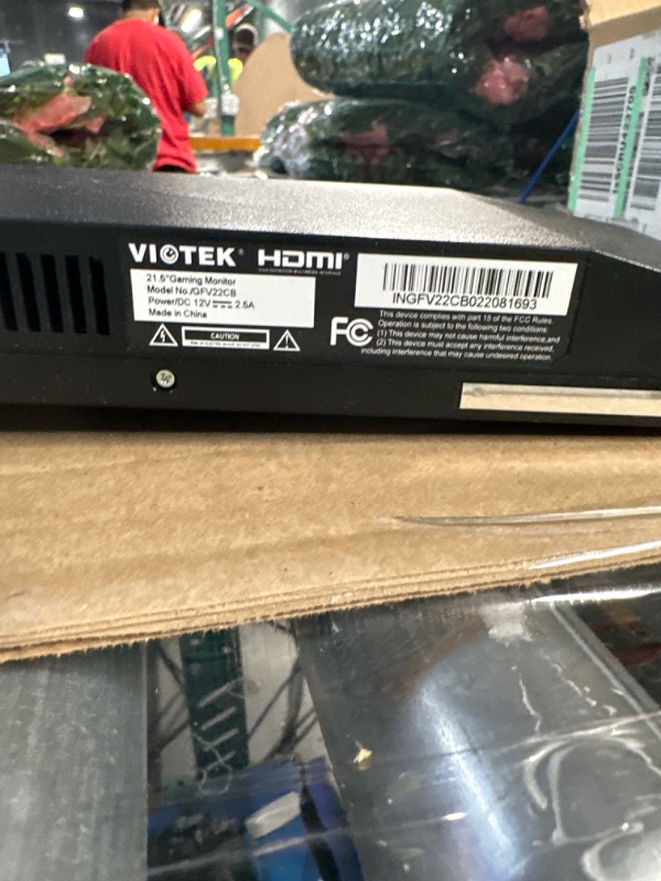 Photo 2 of Viotek GFV22CB Ultra-Compact 22-Inch 144Hz Gaming Monitor | 1080P Full-HD 5ms | G-Sync-Compatible FreeSync FPS/RTS | 2X HDMI 3.5mm DP | Zero-Tolerance Dead Pixel Policy (VESA) 22 inch 144Hz