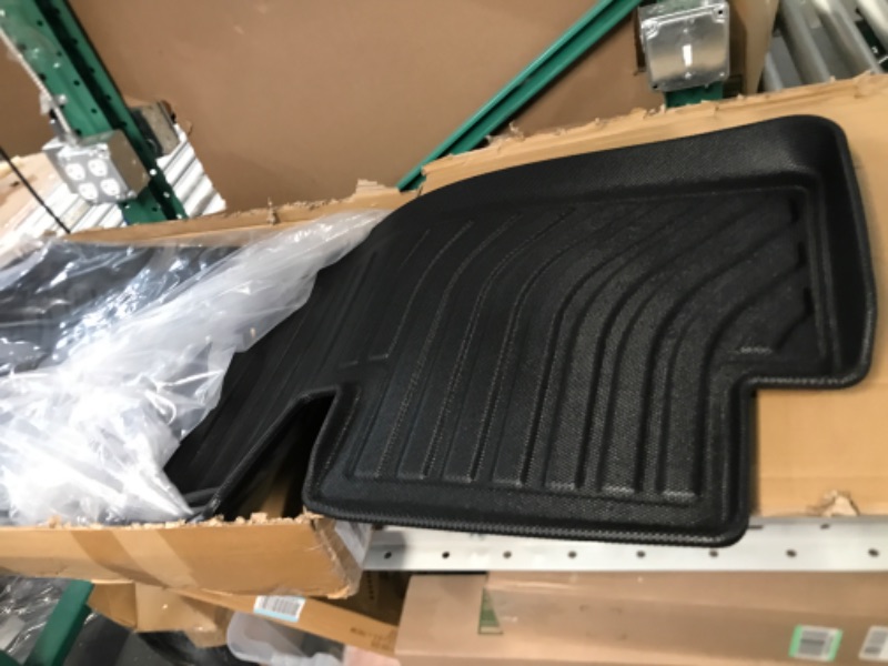 Photo 3 of SUPER LINER Tesla Model 3 Floor Mats Complete Set Custom Fit 2021 2022 2023 All-Weather Cargo Liner Rear Cargo Tray Trunk Floor Mat Interior Accessories