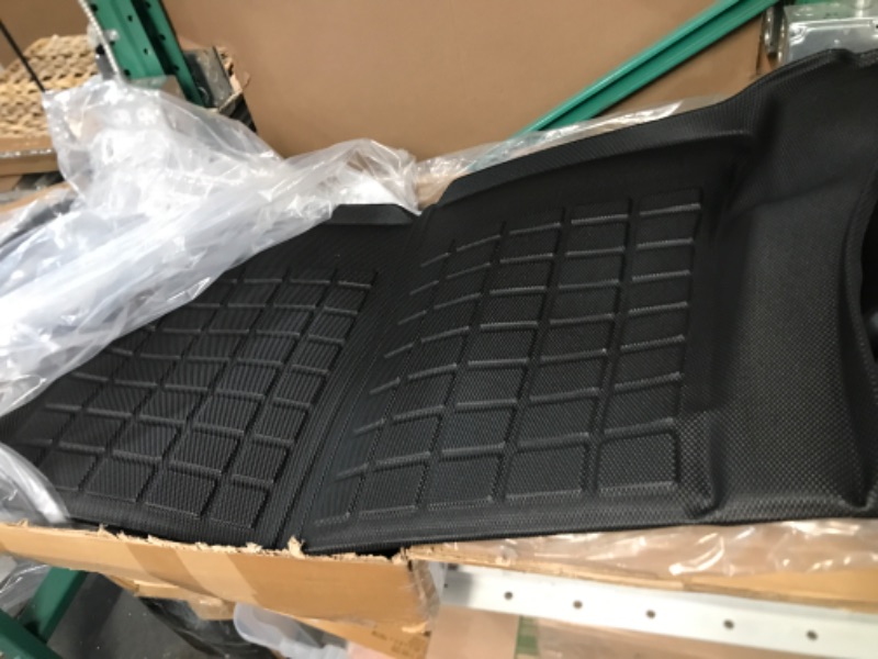 Photo 2 of SUPER LINER Tesla Model 3 Floor Mats Complete Set Custom Fit 2021 2022 2023 All-Weather Cargo Liner Rear Cargo Tray Trunk Floor Mat Interior Accessories