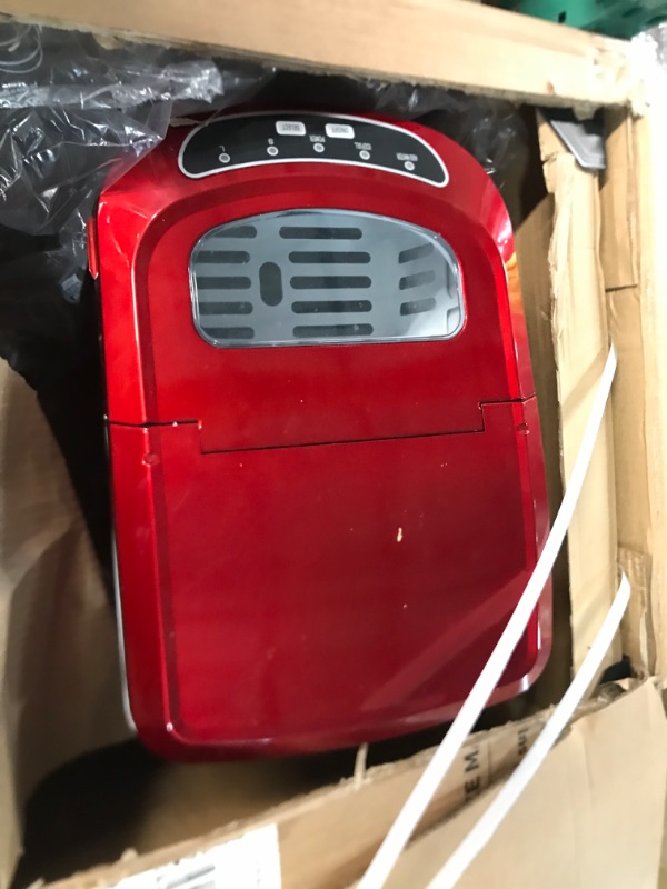 Photo 1 of Thereye Countertop Nugget Ice Maker, Pebble Ice Maker Machine, 30lbs Per Day, 2 Ways Water Refill, 3Qt Water Reservoir & Self-Cleaning, Stainless Steel Finish Ice Machine for Home Office Bar Party