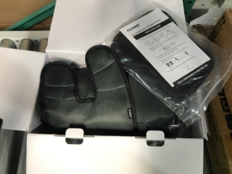 Photo 2 of *UNTESTED* FIT KING Foot and Leg Massager for Circulation and Relaxation with Hand-held Controller 3 Modes 3 Intensities FT-012A