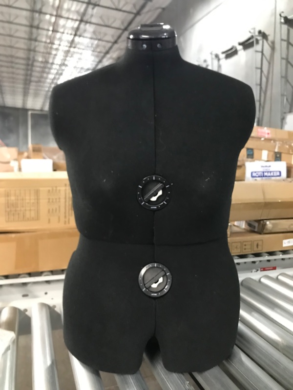 Photo 4 of *SEE NOTES* Black Dress Form Adjustable Mannequin for Sewing