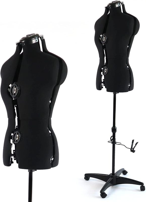 Photo 1 of *SEE NOTES* Black Dress Form Adjustable Mannequin for Sewing