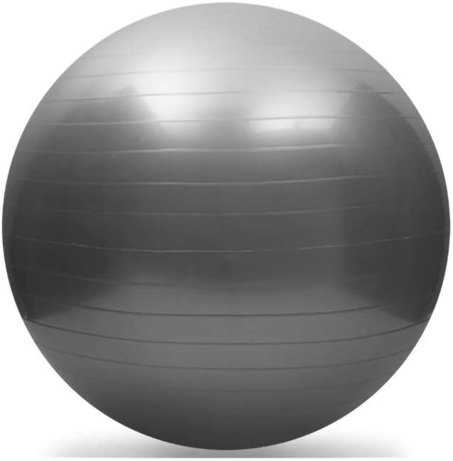 Photo 1 of *SEE NOTES* Exercise Ball (55-75cm), Silver 