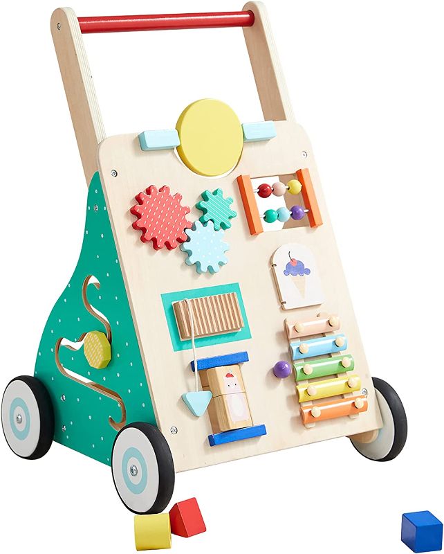 Photo 1 of *SEE NOTES* Asweets Wooden Baby Walker Push and Pull Learning Activity Walker 