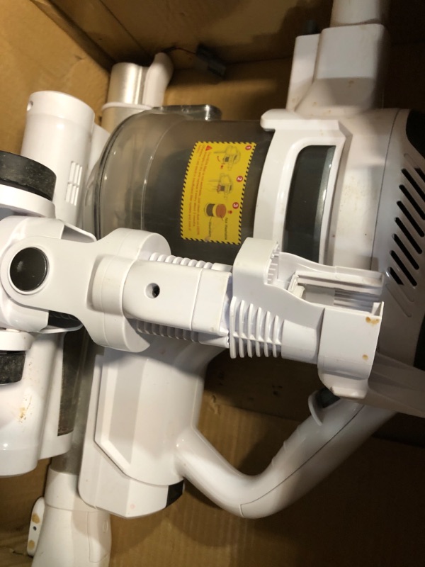 Photo 1 of **MISSING CHARGER**
TMA Cordless Vacuum Cleaner, 6 in 1 Rechargeable Stick Vacuum