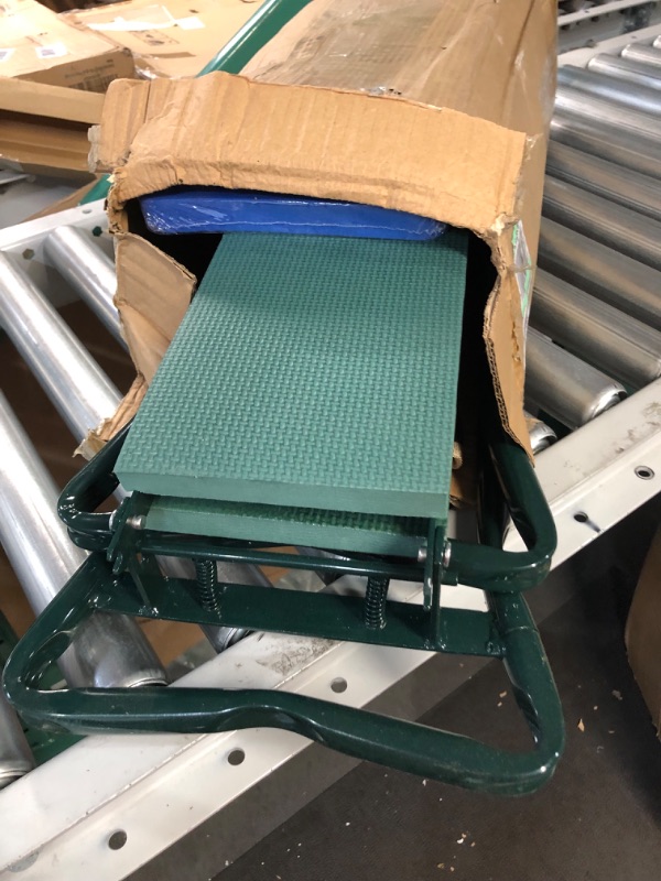 Photo 1 of **USED**COSYLAND Garden Kneeler and Seat Foldable Soft Gardening Stool with Bonus EVA Kneeling Pad, 2 Pouches