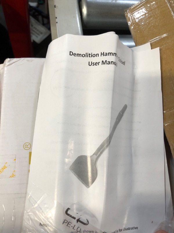 Photo 2 of **USED**JACKCHEN 4 Inch Wide Tile & Removing Tile and Stone Chisel for hex.30mm Demolition Jack Hammers, 16 Inch Long, Alloy Steel Construction