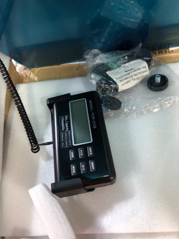 Photo 1 of **USED** PLATFORM SCALE BLUE