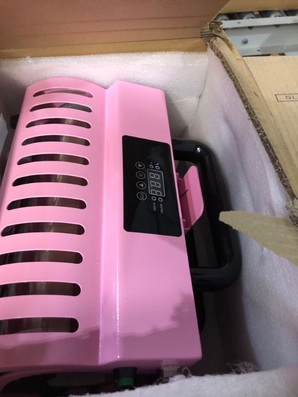 Photo 2 of **FOR PARTS ONLY**  Realkant Tumbler Heat Press Machine (Pink) 