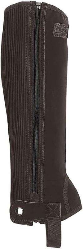 Photo 1 of Dover Saddlery Riding Sport Adults' Synthetic Suede Half Chaps with Silicone Grip Patches  **** SEE NOTES 