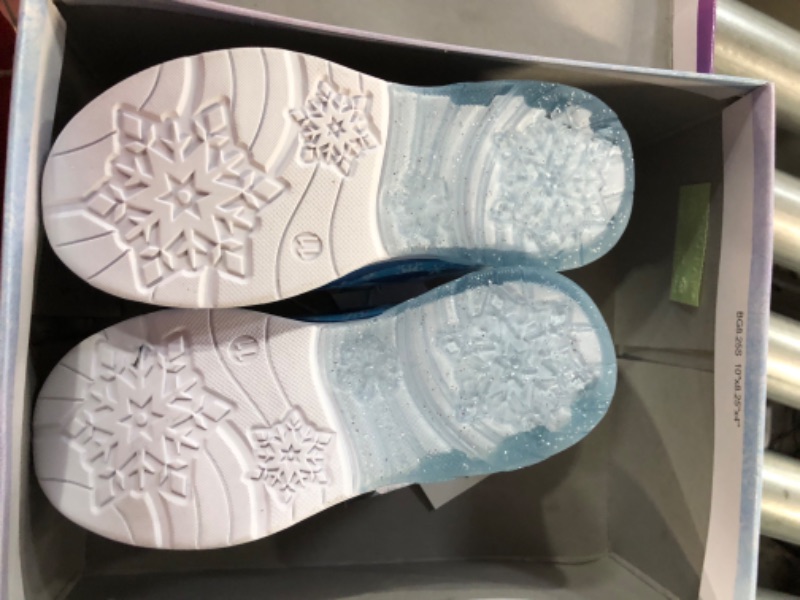 Photo 4 of *STOCK PHOTO FOR REFERENCE*Disney Girls' Frozen Sneakers - Laceless Light-Up Running Shoes (Toddler/Little Girl) SIZE 11 T